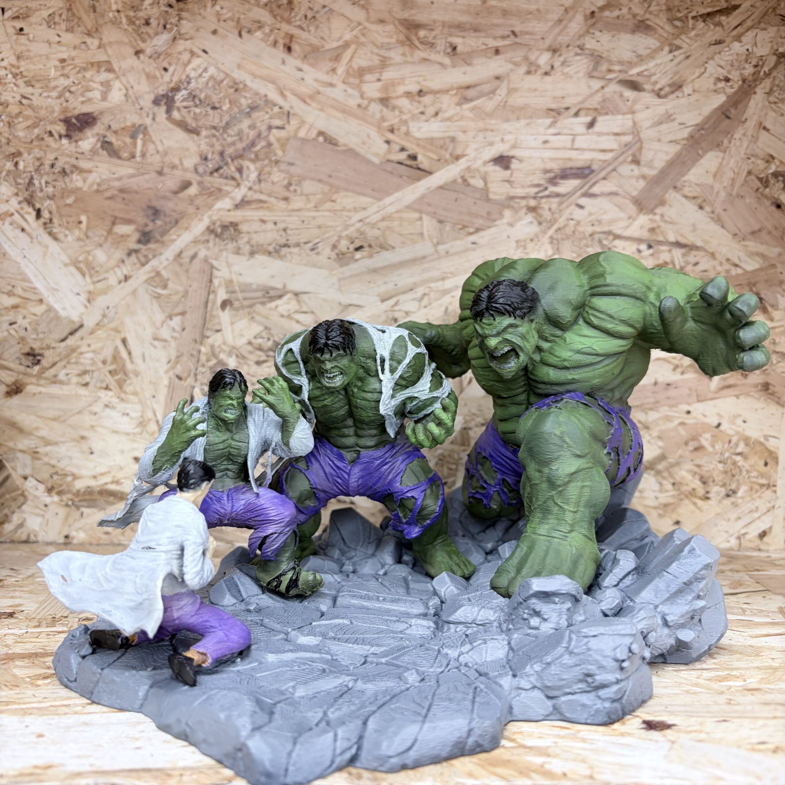 Green giant evolution diorama